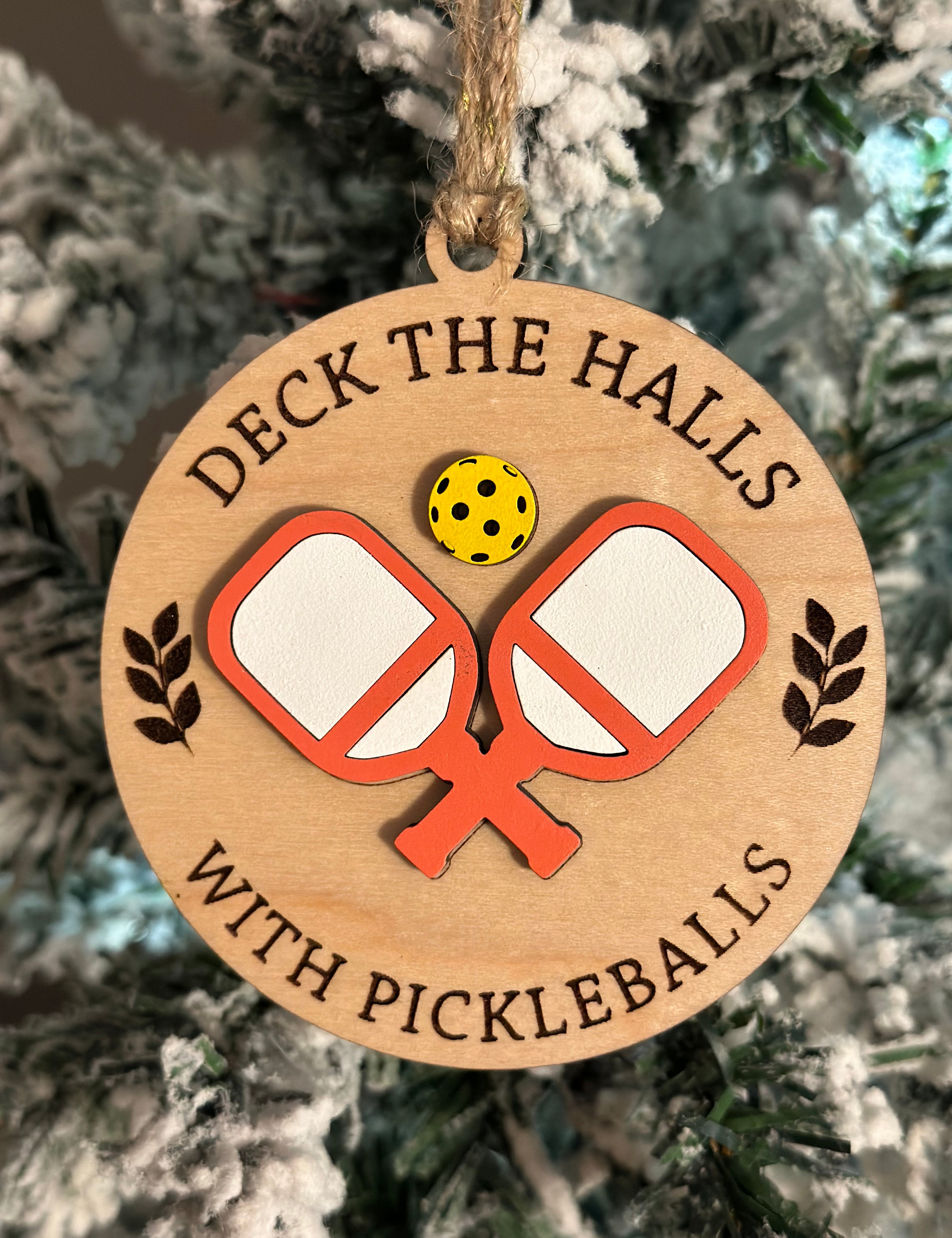 Deck The Halls With Pickleballs