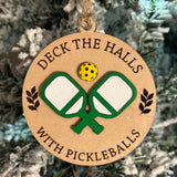 Deck The Halls With Pickleballs