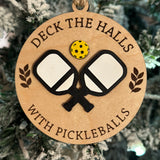 Deck The Halls With Pickleballs