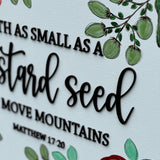 Faith As Small As A Mustard Seed