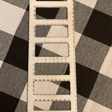 This is the distressed side of the wood ladder.
