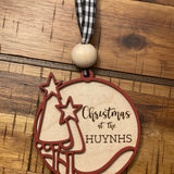 Christmas At The (Last Name) Ornament