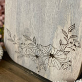 Floral Charcuterie Boards
