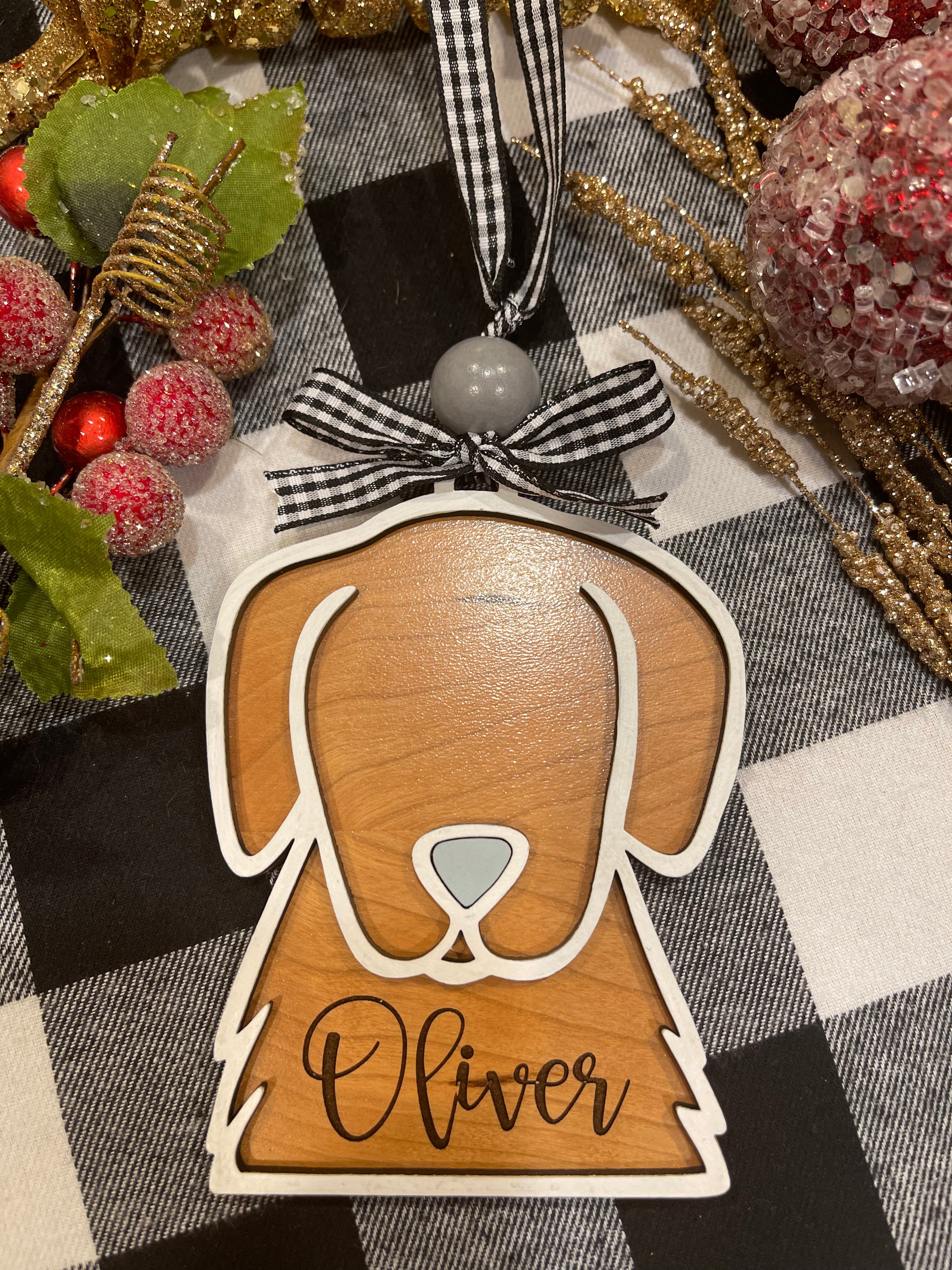 This is another image of the dog ornament.