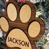 3D Animal Paw Ornament