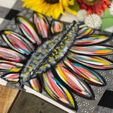 Multicolored Sunflower Hard Cover Journal