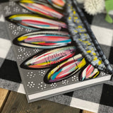 Multicolored Sunflower Hard Cover Journal
