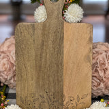 Floral Charcuterie Boards