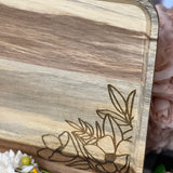 Floral Charcuterie Boards