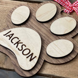 3D Animal Paw Ornament