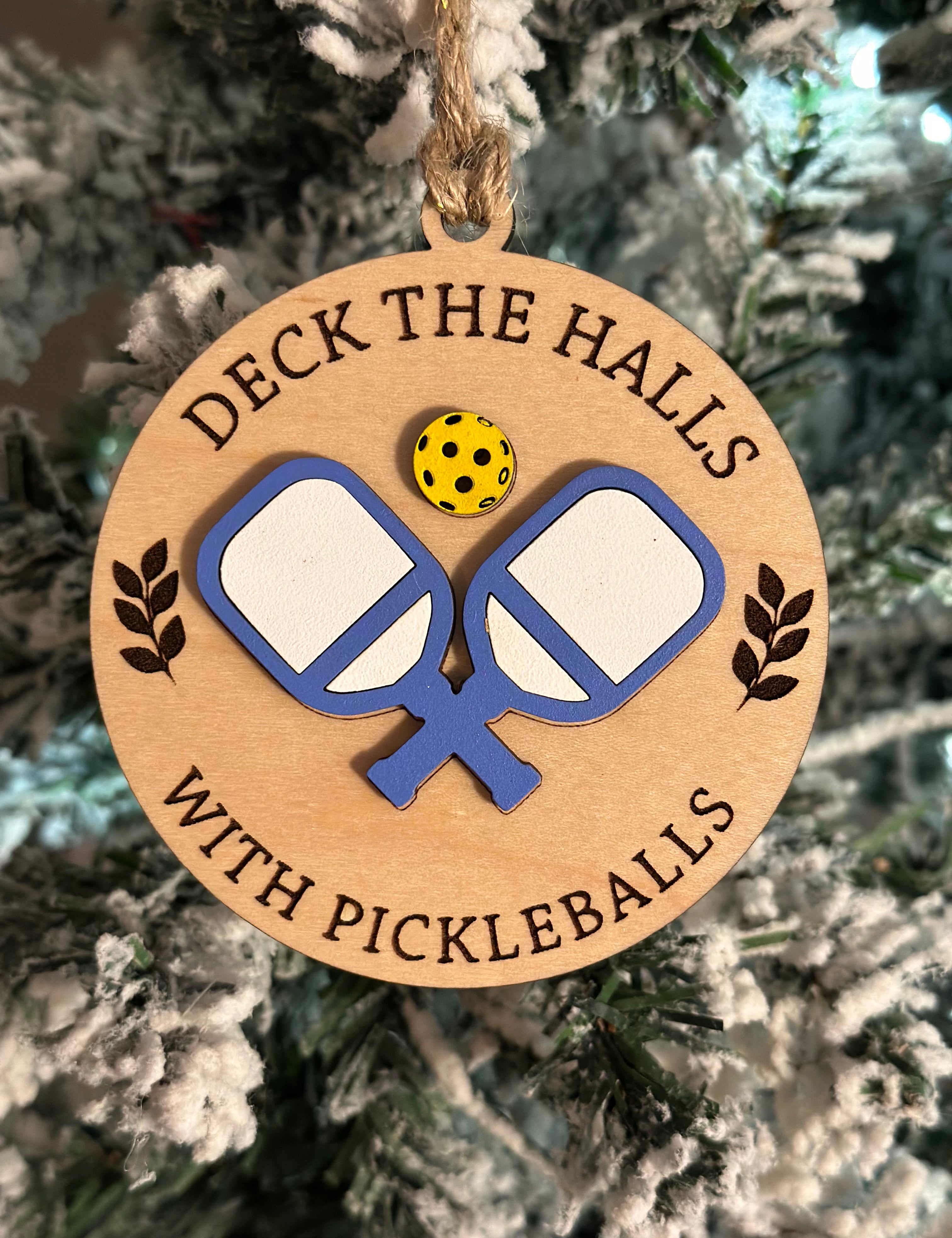 Deck The Halls With Pickleballs