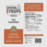Old Fashioned Cocktail Syrup