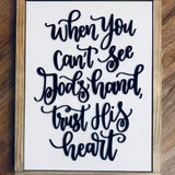 When You Can't See God's Hand