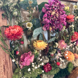 Floral Wood Frame