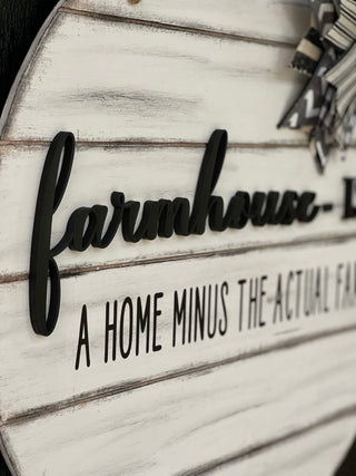 Farmhouse-ish Shiplap Door Hanger