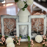 Floral Glass Frames