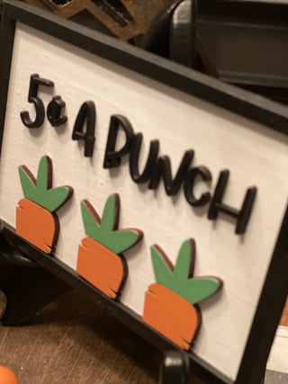 This is an alternate view of the 3D sign from the side.