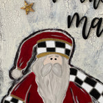 This image shows the outline of the santa.