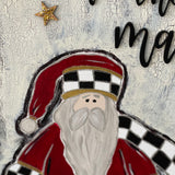 This image shows the outline of the santa.