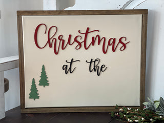 Interchangeable Canvas Sign