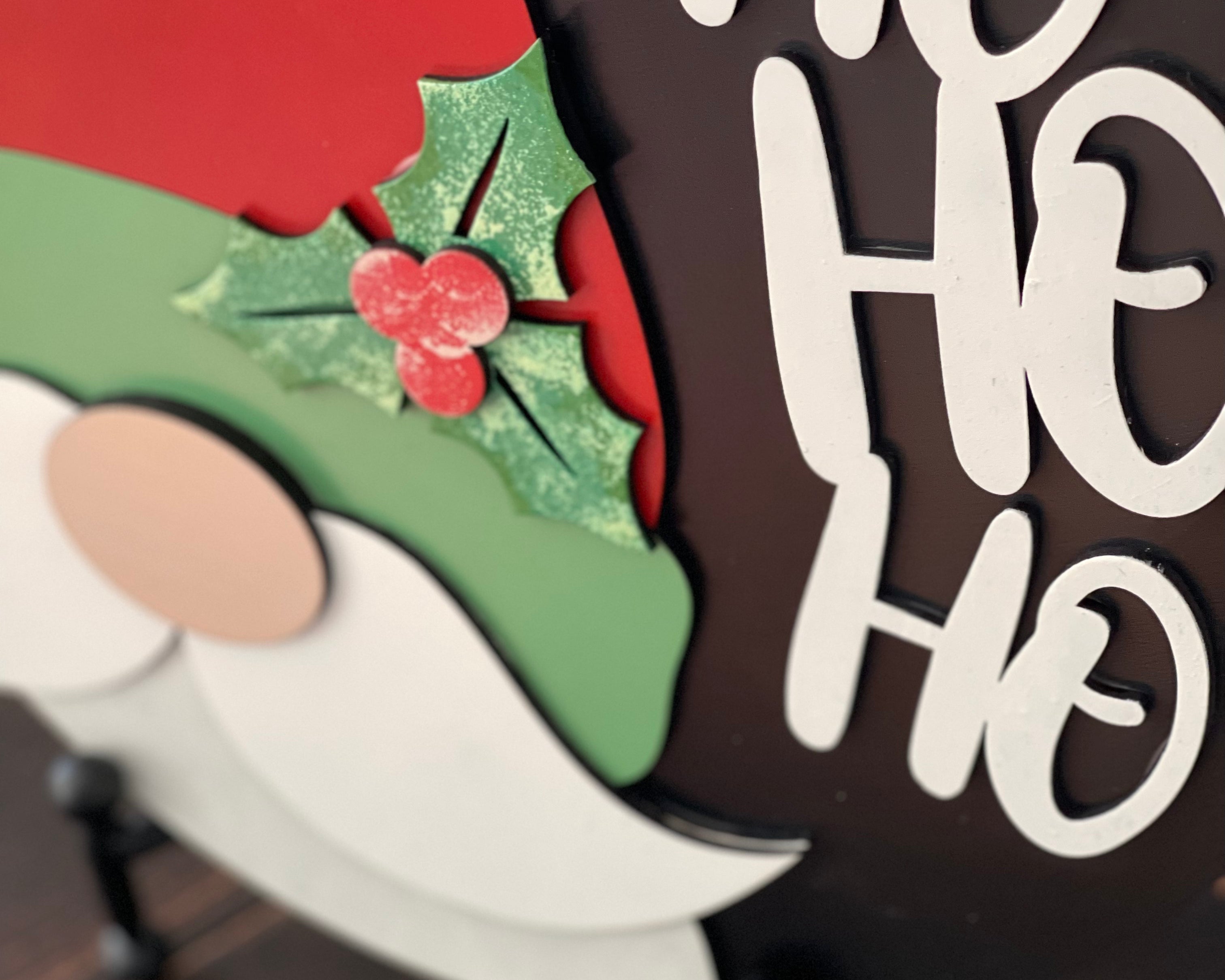 This image shows the 3D cutouts close up.