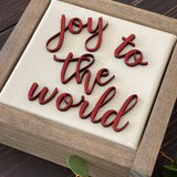 This image shows the sign and a close up of the 3D lettering.