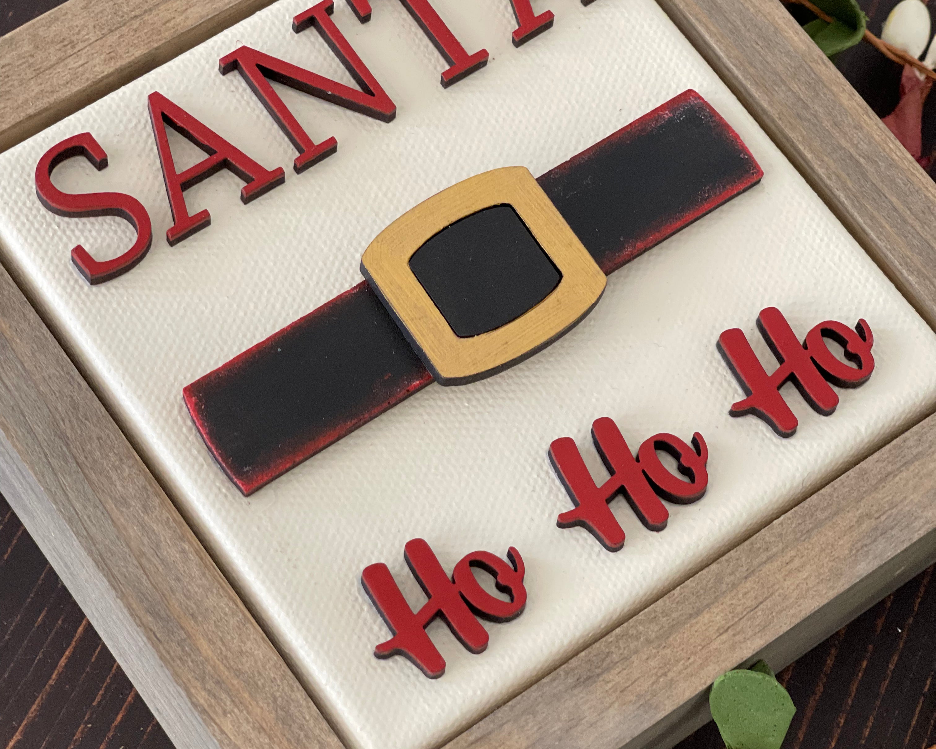 This is an alternate image of the sign showing a close up of the 3D lettering.