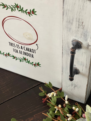 This image shows the metal handles up close.