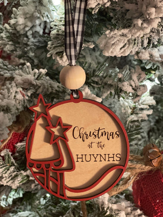 Christmas At The (Last Name) Ornament
