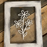 Floral Glass Frames