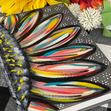 Multicolored Sunflower Hard Cover Journal