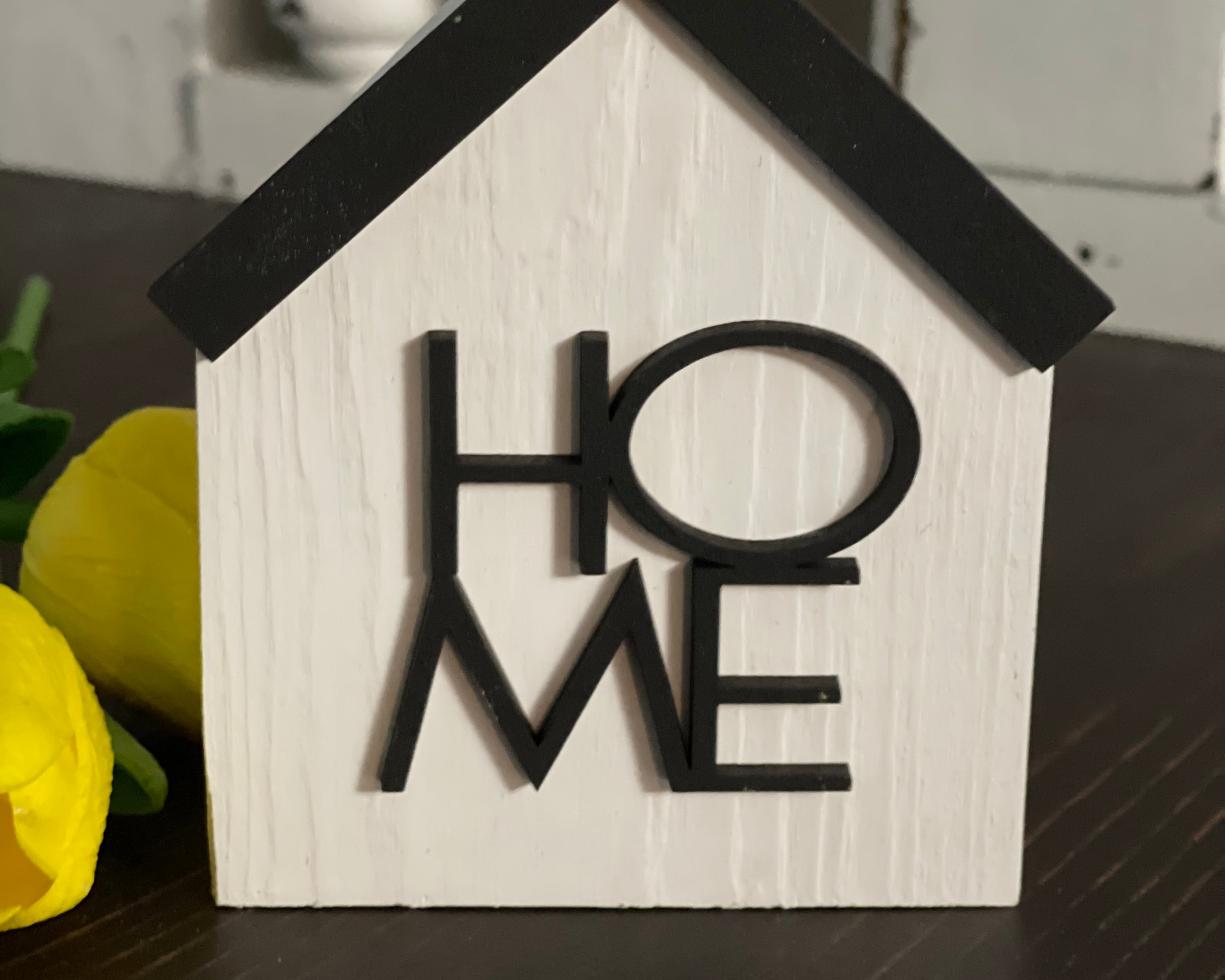 This image shows the white Home.