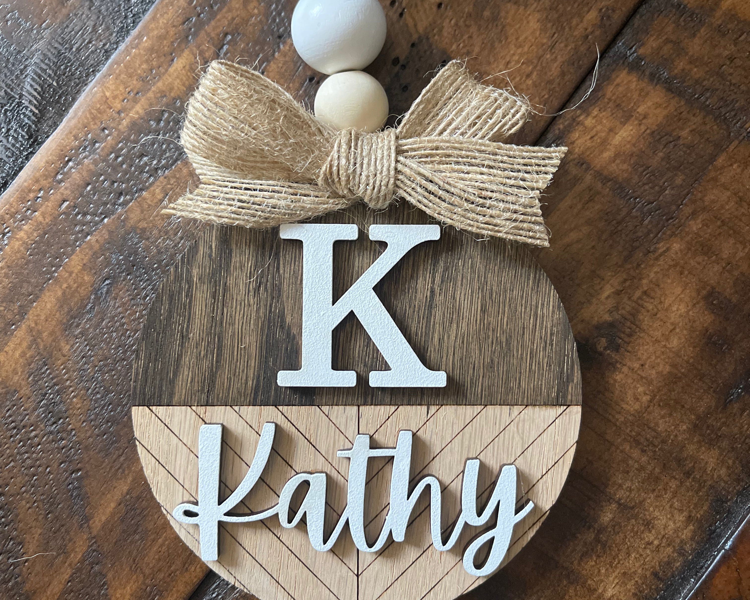 Personalized Name Ornaments