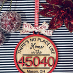 This image shows the small zip code ornament. 