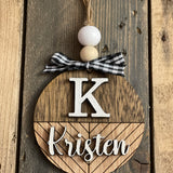 Personalized Name Ornaments