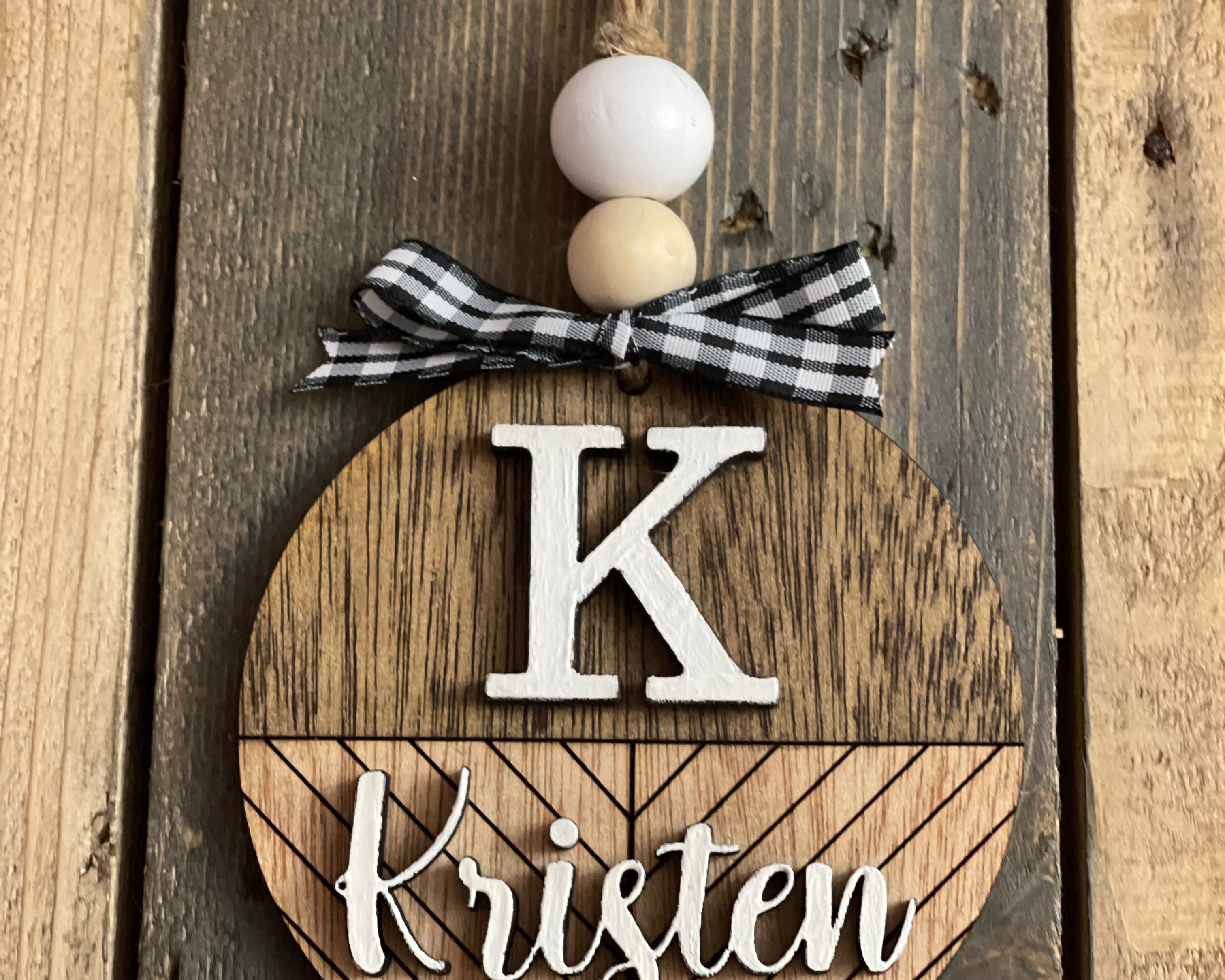 Personalized Name Ornaments
