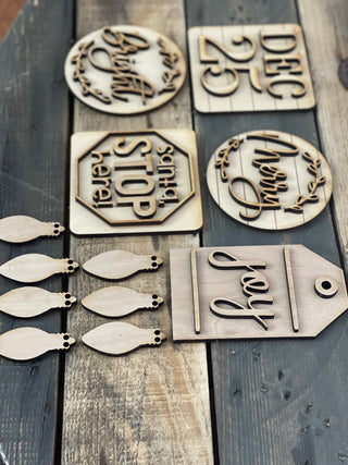 This is an alternate view of the 3D wood cutouts.