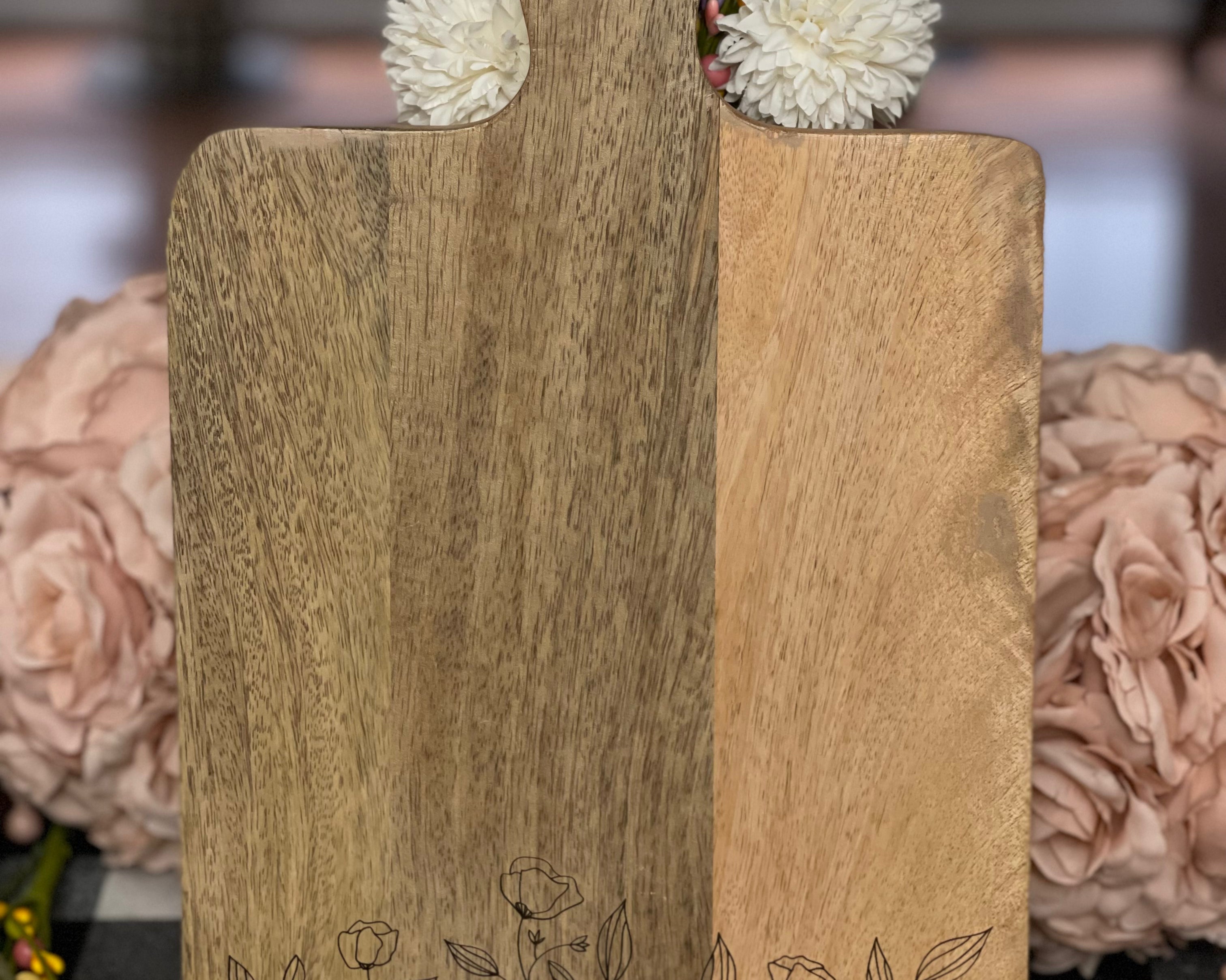 Floral Charcuterie Boards